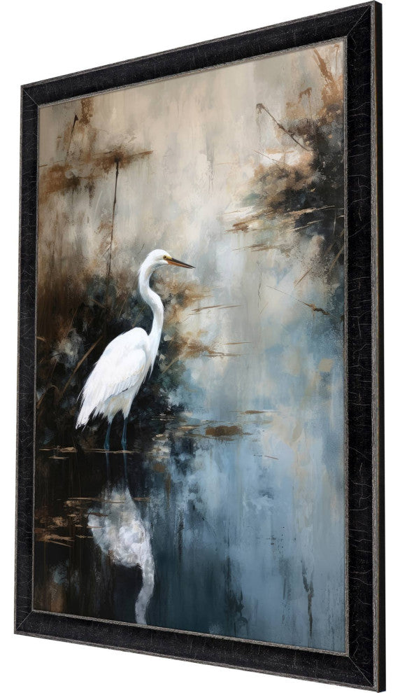 Egret, Lake