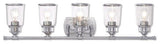 Livex Lighting Lawrenceville Light Bath Vanity, Polished Chrome