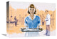 "Susan, Hospital Aide" Stretched Canvas Giclee by Mort Kunstler, 16"x12"