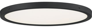 Outskirts LED Flush Mount, Earth Black