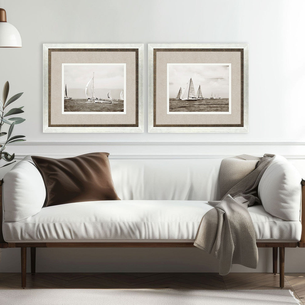 Regatta II Framed Art, 2-Piece Set