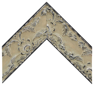 Maricopa Framed Wall Mirror, Ivory, 20"x36"