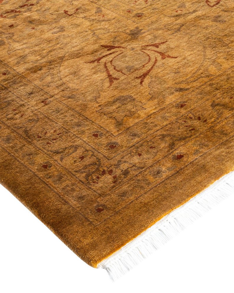 Fine Vibrance, One-of-a-Kind Handmade Area Rug Yellow, 18'2"x12'1"