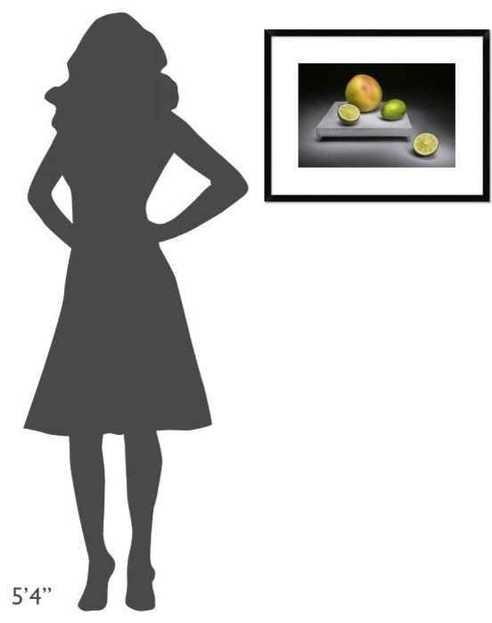 "Citrus Family" Framed Digital Print by Christophe Verot, 26"x20"