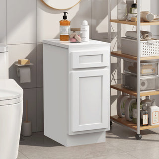 Vanity Art Vanity Cabinet, 15", White