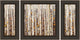 "Serene Union - Set Of Three Pictures." By Allison Pearce, Framed Wall Art