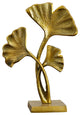 15in. Gold Leaf Sculpture Decorative Accent
