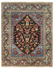 EORC Green Hand Knotted Wool Knot Rug, 7'6x9'6