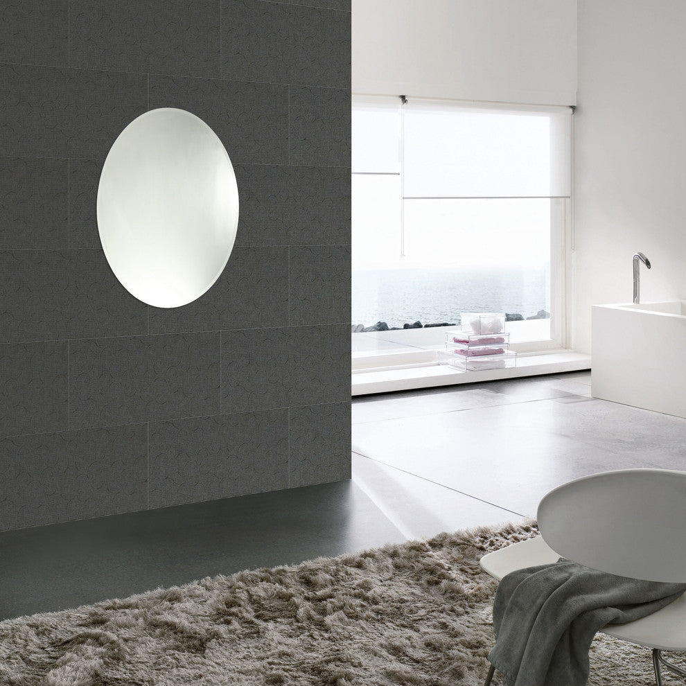 MAISIE Large Frameless Wall Mirror 24x32