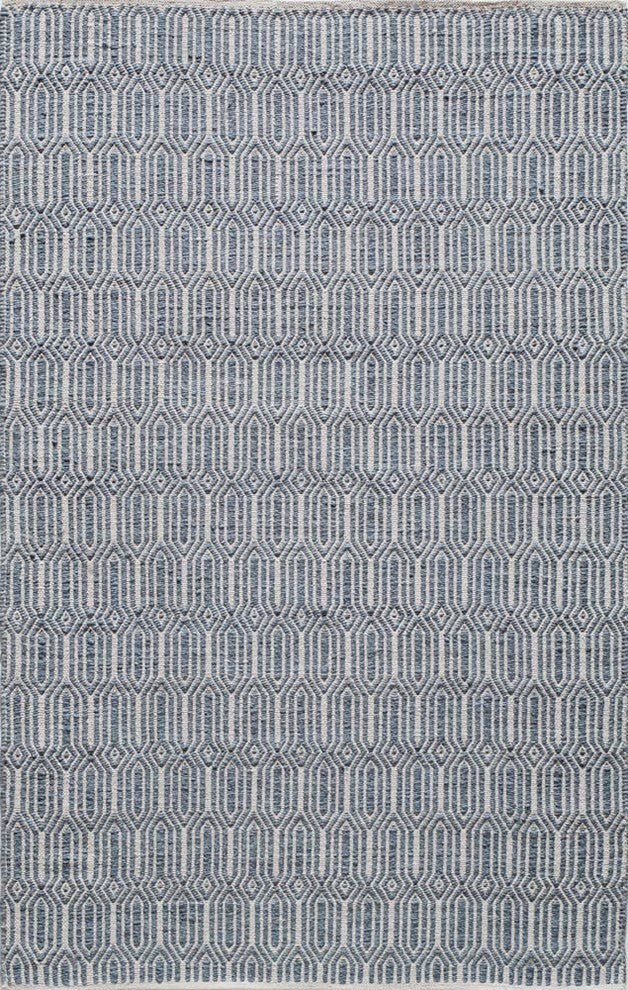 Emerson Navy Rug, 5''x8''