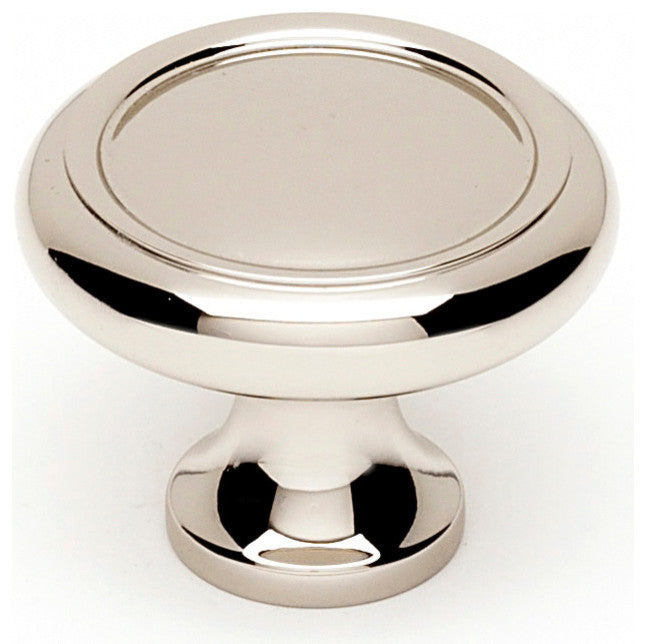 Alno A1151 Classic 1-1/4" Traditional Round Solid Brass Cabinet - Polished