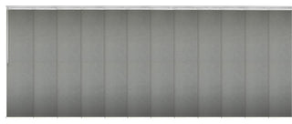 Lucienne 12-Panel Track Extendable Vertical Blinds 140-260"W