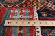 Hand-Knotted Khorjin Super Kazak Wool Rug 3' 2" X 5' 1" Q10805