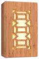 Light House LED Bamboo Wall Sconce, Triune