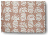 Pineapple Pattern Chenille Rug