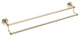 ICO Bath Ember 24 Inch Double Towel Bar