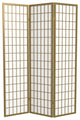 6' Tall Window Pane, Special Edition, Gold, 3 Panels