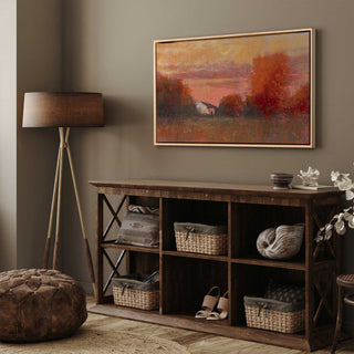 "Tangerine Skies" - A Sunset's Warm Embrace