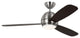 Generation Lighting. Orbis 52 LED 52``Ceiling Fan 3OBSR52BSD