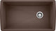 Blanco Diamond 18.5-In X 33.5-In Single Bowl Undermount Kitchen Sink, Cafe Brown