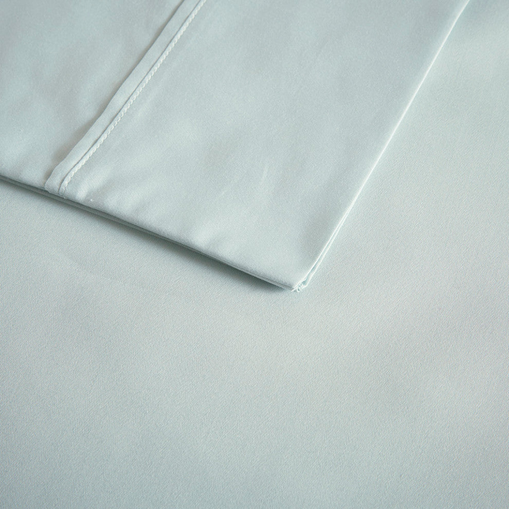 Beautyrest 600 Thread Count Cooling 4-Piece Sheet Set, Seafoam Green, Full
