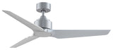 Fanimation TriAire Custom Ceiling Fan, Silver, 52"