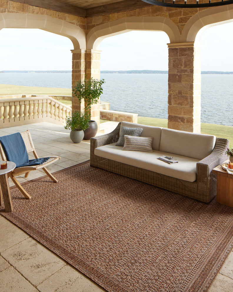 Loloi II Merrick Natural / Fiesta 5' x 7'-7" Area Rug