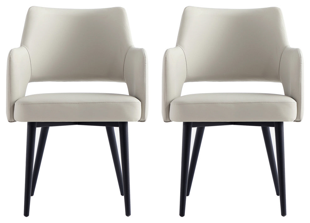Manhattan Comfort Tremont Dining Arm Chair, Set of 2