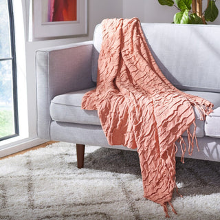 Safavieh Delena Throw, Pink