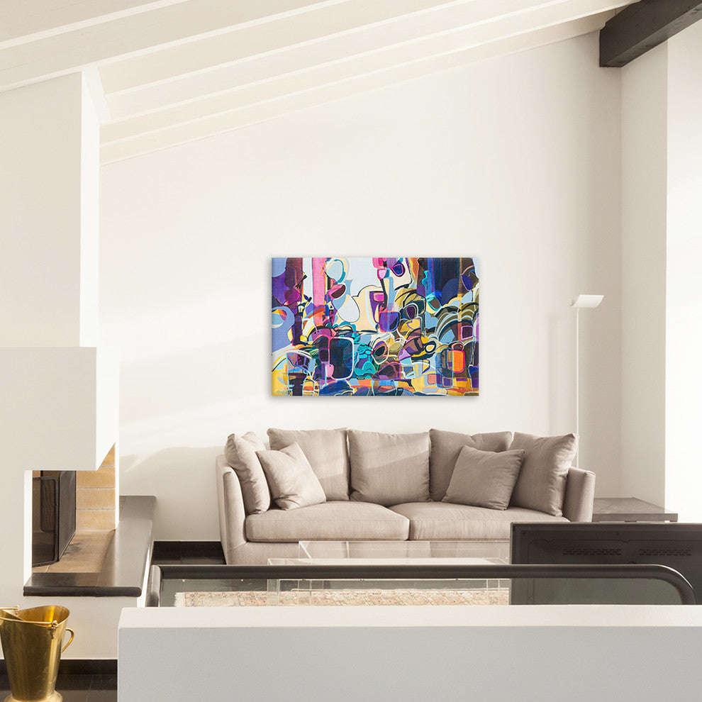 "Violet" by Rebecca Moy, 26"x40"