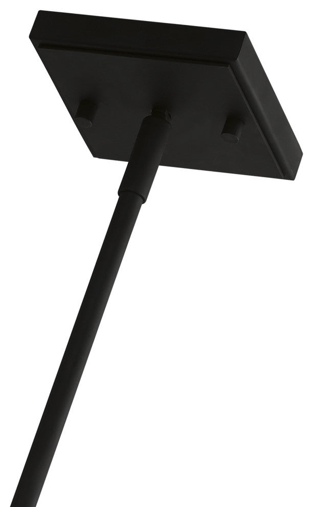 Aragon 1 Light Black Mini Pendant