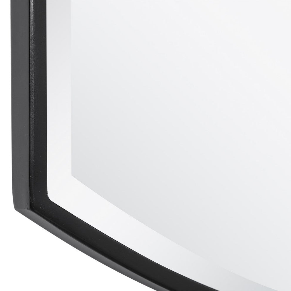Uttermost Shield Shaped Iron Mirror 09705