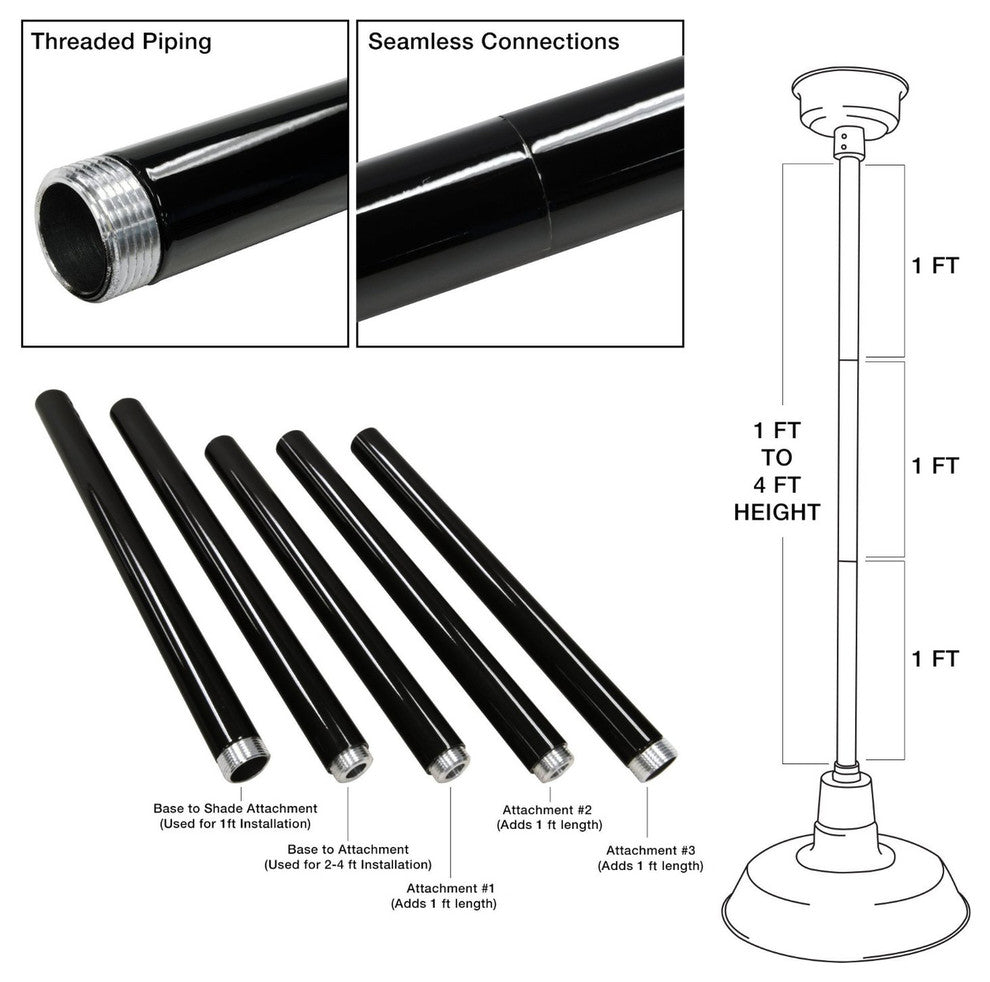 20" Calla LED Pendant Light, Green