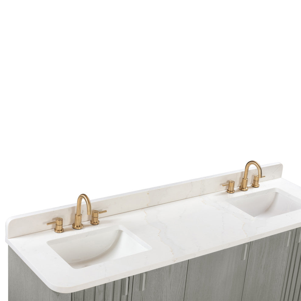 Blakely Vanity Combo Collection, Gray Oak, 73