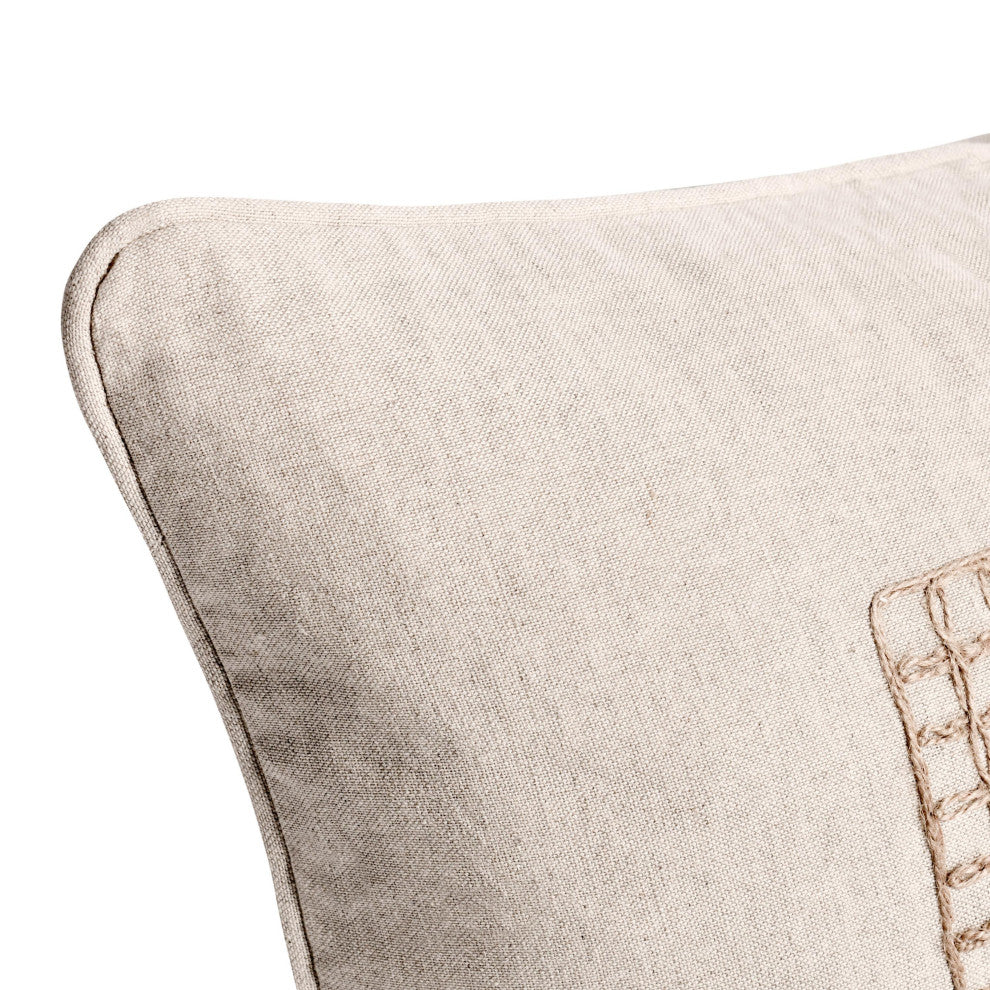 Siena 14"x26"Cotton Linen Blend Throw Pillow