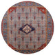 Ahgly Company Indoor Round Mid-Century Modern Area Rugs, 6' Round