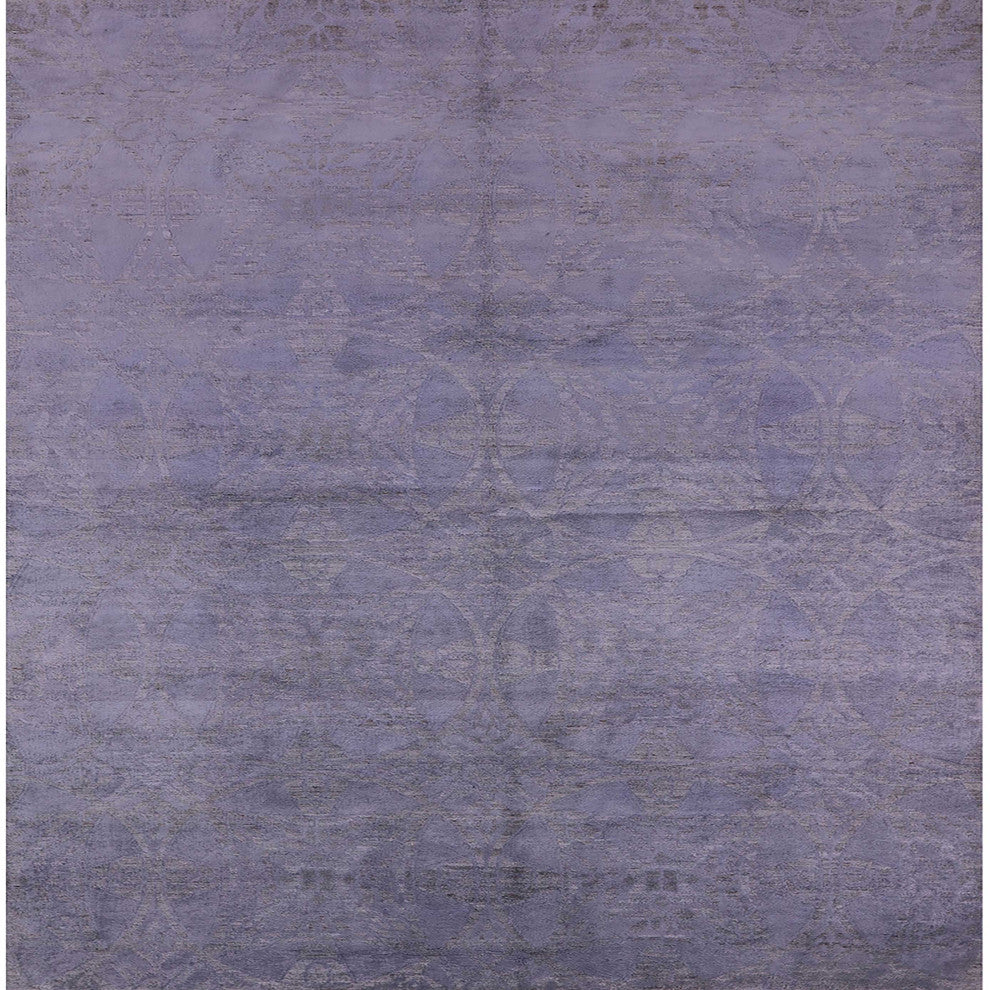 Ahgly Company Indoor Square Mid-Century Modern Area Rugs, 8' Square