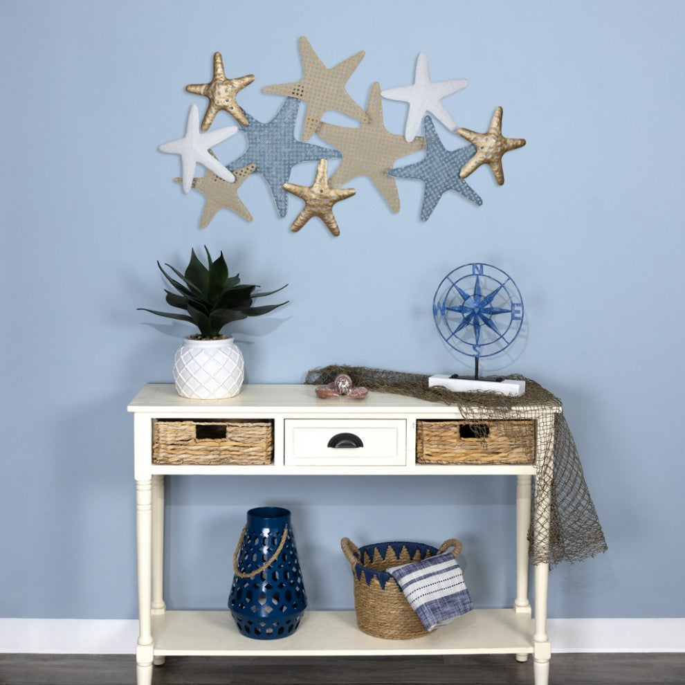 Coastal Starfish Design Wall D"cor
