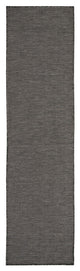 Nourison Positano Contemporary Area Rug, Charcoal, 2'2"x8' Runner