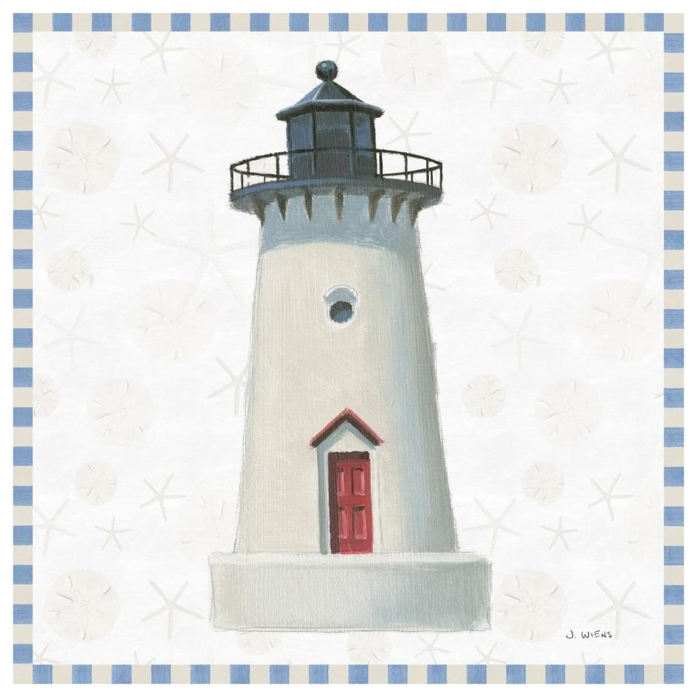 "Beach Days VI" Digital Paper Print by James Wiens, 38"x38"