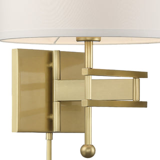 Marshall 1 Light Aged Brass Wall Mount