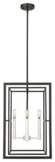 Milbank Black 4-Light Pendant
