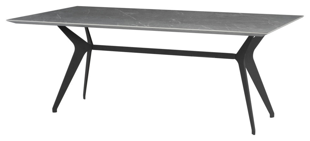 Daniele Grey Ceramic Dining Table, HGNE270
