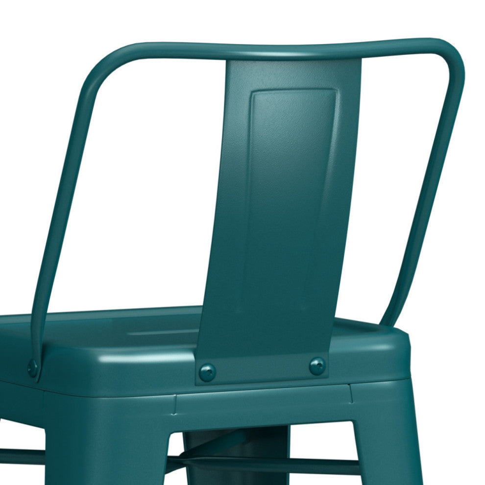 Rayne 24 inch Metal Counter Height Stool (Set of 4)