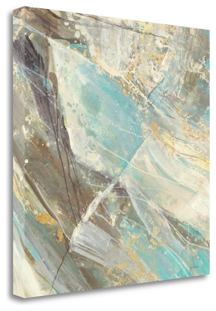 "Blue Water I" By Albena Hristova, Giclee Print on Gallery Wrap Canvas