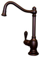 Instant Hot Water Faucet With Traditional Spout and Self Closing Handle