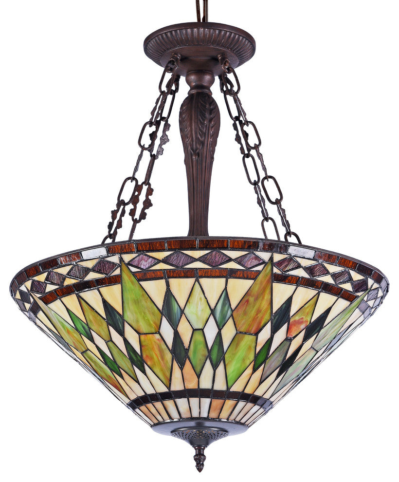 Aiken 3-Light Inverted Ceiling Pendant 20"