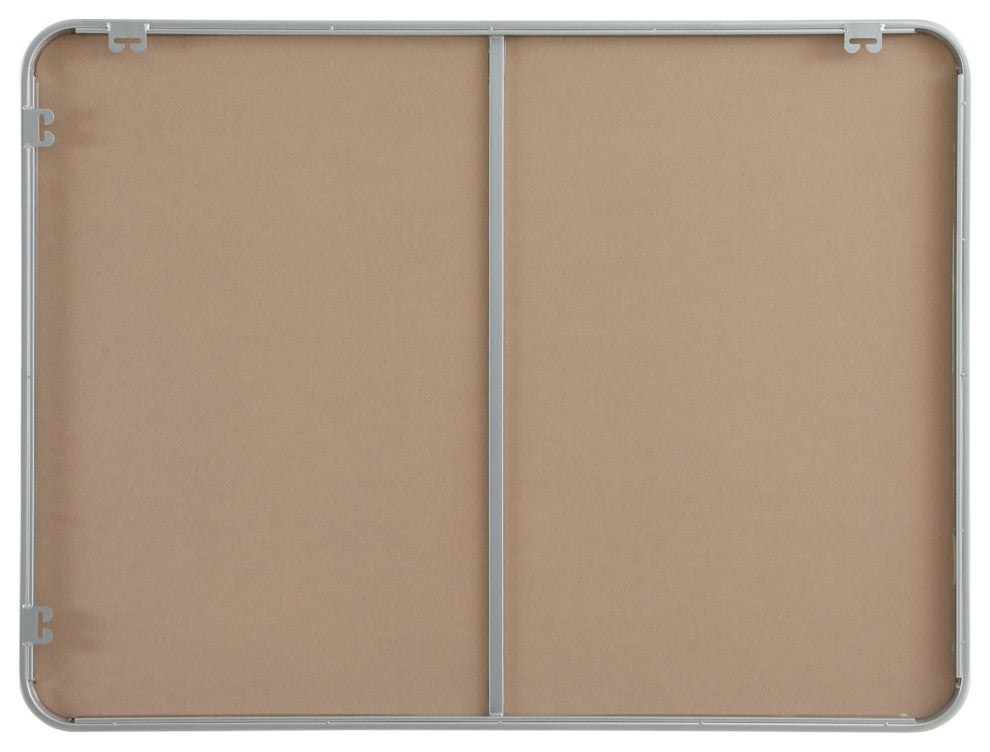 Elegant Lighting MR8A3040 Remy 30"W x 40"H Rectangular Flat - Black