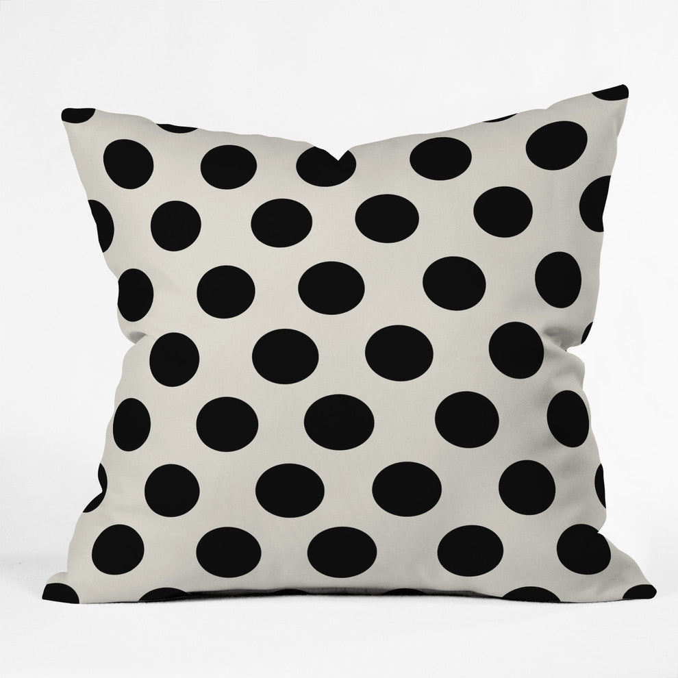 Allyson Johnson Classiest Cream Throw Pillow