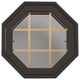 Rambler Breeze 4 Season Poly Window, Grille, Hinged Left, Bronze, Low-E Insulate
